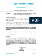 Carta de Seguridad