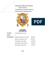 Análisis gravimétrico por precipitación de aluminio en bauxita