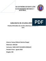 Práctica 8 Analisis de Circuitos en Serie