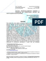 Psicologia Escolar, Desenvolvimento Humano e Sexualidad