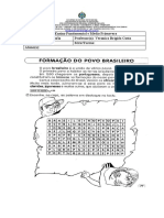 Avaliação Geografia Escola Primavera