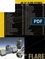 JIC37 Flare Fittings