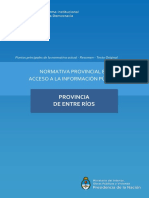 Acceso A La Informacion Publica - Provincia de Entre Rios 0