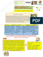 EXPERIENCIA DE APRENDIZAJE 07 SEMANA 02 3° A y B PENULTIMA