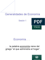 Sesion 1 Generalidades de Economia