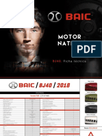 Catalogo BAIC-BJ40-2018