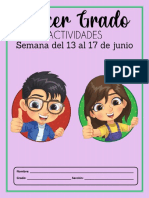 ⭐ACTIVIDADES 3° SEMANA 38⭐