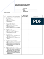 Format Observasi Peer Teaching Keterampilan Membuka Pembelajaran