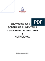 Ley Seguridad Alimentaria