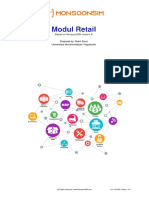 Modul Retail: Prepared By: Ilham Saud Universitas Muhammadiyah Yogyakarta