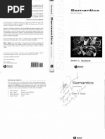 Semantics Vol. 2 (John Lyons) | PDF