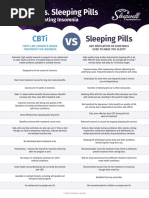 CBTi vs. Sleeping Pills