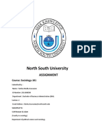 North South University: Assignment