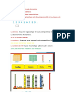 Tarea de  Matemática UNIDADES DE MIL .