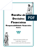 Baralho de Decisoes Financeiras Adultos