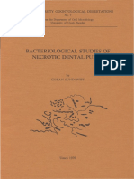 Sundqvist, G. (1976) Bacteriological Studies of Necrotic Dental Pulps. Umea University, Umea.