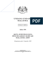 Akta Suruhanjaya Pencegahan Rasuah Malaysia 2009