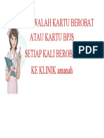 Bawalah Kartu Berobat Atau Kartu BPJS