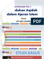 2-Aqidah-Pertemuan 2-Aqidah-Pertemuan Ii (2) Ii