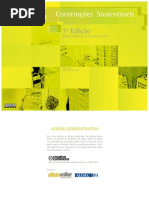 Construções Sustentáveis -Livro  Versão Demonstrativa