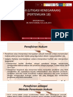 BAHAN AJAR PERTEMUAN KE-19 PLKH-8 (Litigasi Kenegaraan)