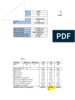 Calculo de Caudal de Diseño