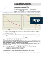 Fiche Radiochronologie