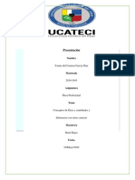 Tarea de Etica Profesional Unidad I Ygd