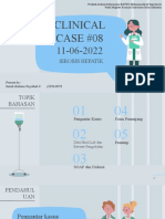 Sirosis Hepatik dengan Komplikasi Hematemesis Melena