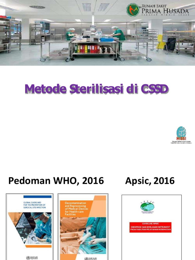 Metode Sterilisasi Alat Medis di CSSD | PDF