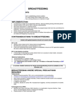 Breastfeeding NHS Guidelines 2011-2013