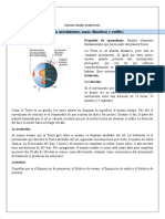 Sociales - La Tierra - Movimientos, Zonas Climáticas y Satélite.