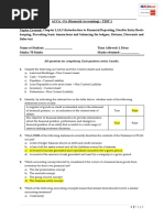 Acca Fa Test 1 - CHP 1,3,4,5 Soln