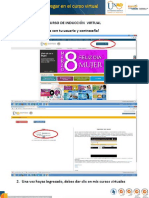 Instructivo Como navegar en el curso virtual