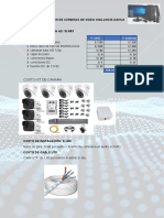 COTIZACION DE 3 CAMARAS HD DE 4 CANALES
