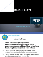 Analisis Biaya