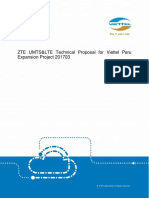 Technical Proposal For Viettel Peru UMTS&LTE Expansion - 20170322