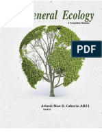 General Ecology: Ariane Mae D. Caberio AB21