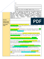 Coja V. Ca December 10, 2007: Case Citation: Date: Petitioners: Respondents