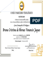 Certificado Teologia IBAD Avançado BrunaJaques Print Cmyk