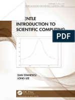 A Gentle Introduction To Scientific Computing