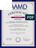 Aamd Ce Certificate 2