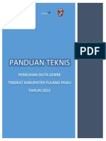 Panduan Teknis Peemilihan Duta Genre