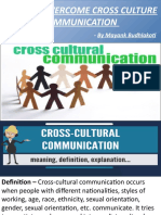 Ways To Overcome Cross Culture Communication