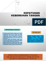 Kepatuhan Kebersihan Tangan