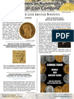Mexican & Latin American Newsletter: Coins of The 2Nd Mexican Empire Kent Ponterio Joins Mexican Coin Company