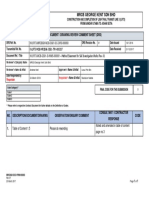 MRCB George Kent SDN BHD: Document / Drawing Review Comment Sheet (DRS)