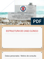 Estructura de Caso Clinico