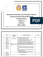 RPT Pendidikan Moral T4 Tahun 2022:2023