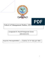 Payroll Management System Comparison Assignment